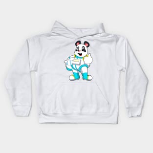 Panda as Astronaut with Costume Kids Hoodie